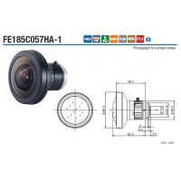Fujinon FE185C057HA-1 5 Megapixel Fish-Eye Lens