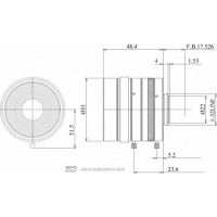 SWIR (Short Wave IR) 2/3" Fixed-Focal 8mm