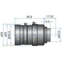 1/2-inch - 2/3-inch Format High Resolution Megapixel Lens